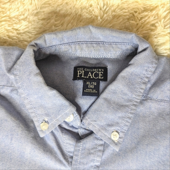 The Children's Place Cotton Button Down Shirt - Picture 3 of 4